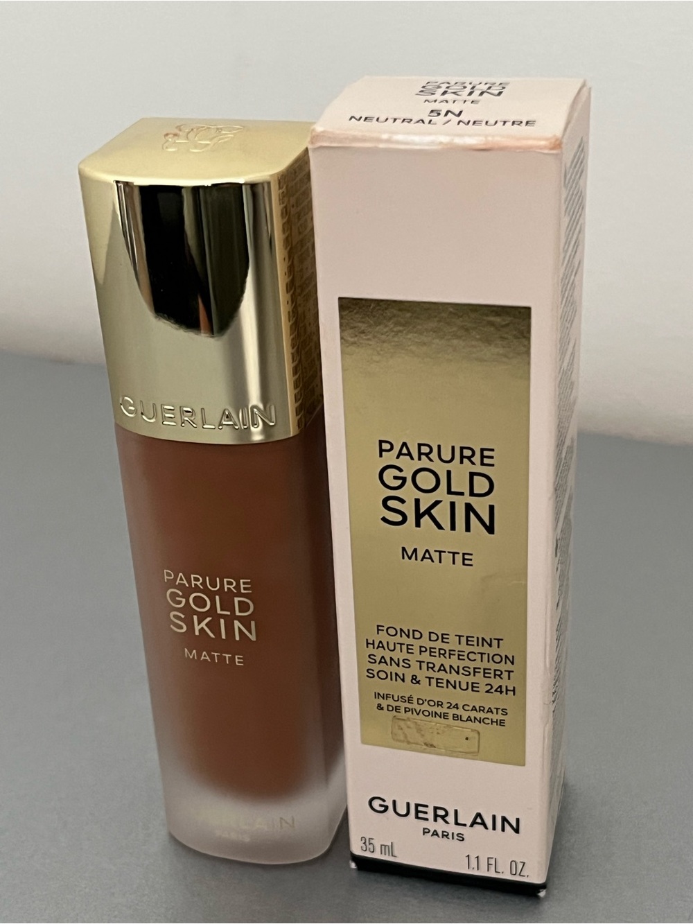 GUERLAIN Parure Gold Skin Matte Foundation — 5N Neutral